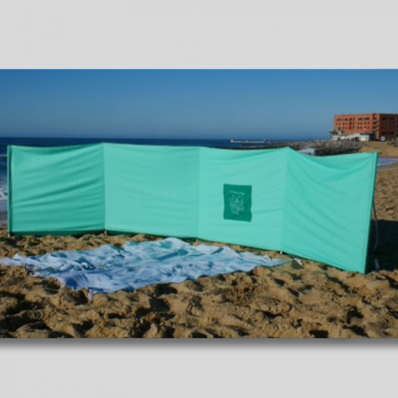 Paravent de plage pliable et portable